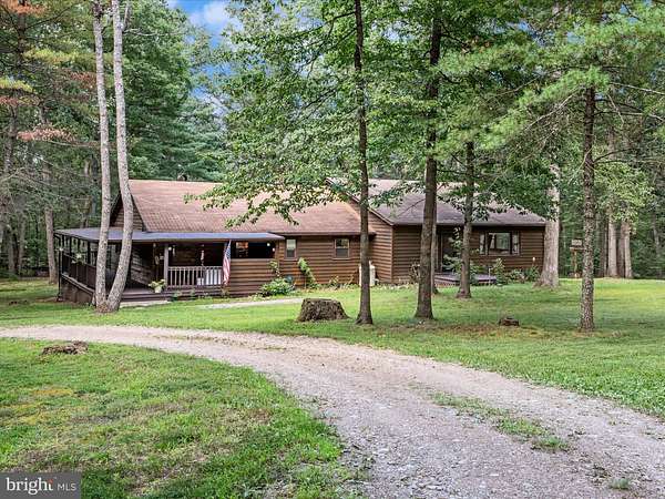 6.35 Acres of Residential Land with Home for Sale in Mathias, West Virginia