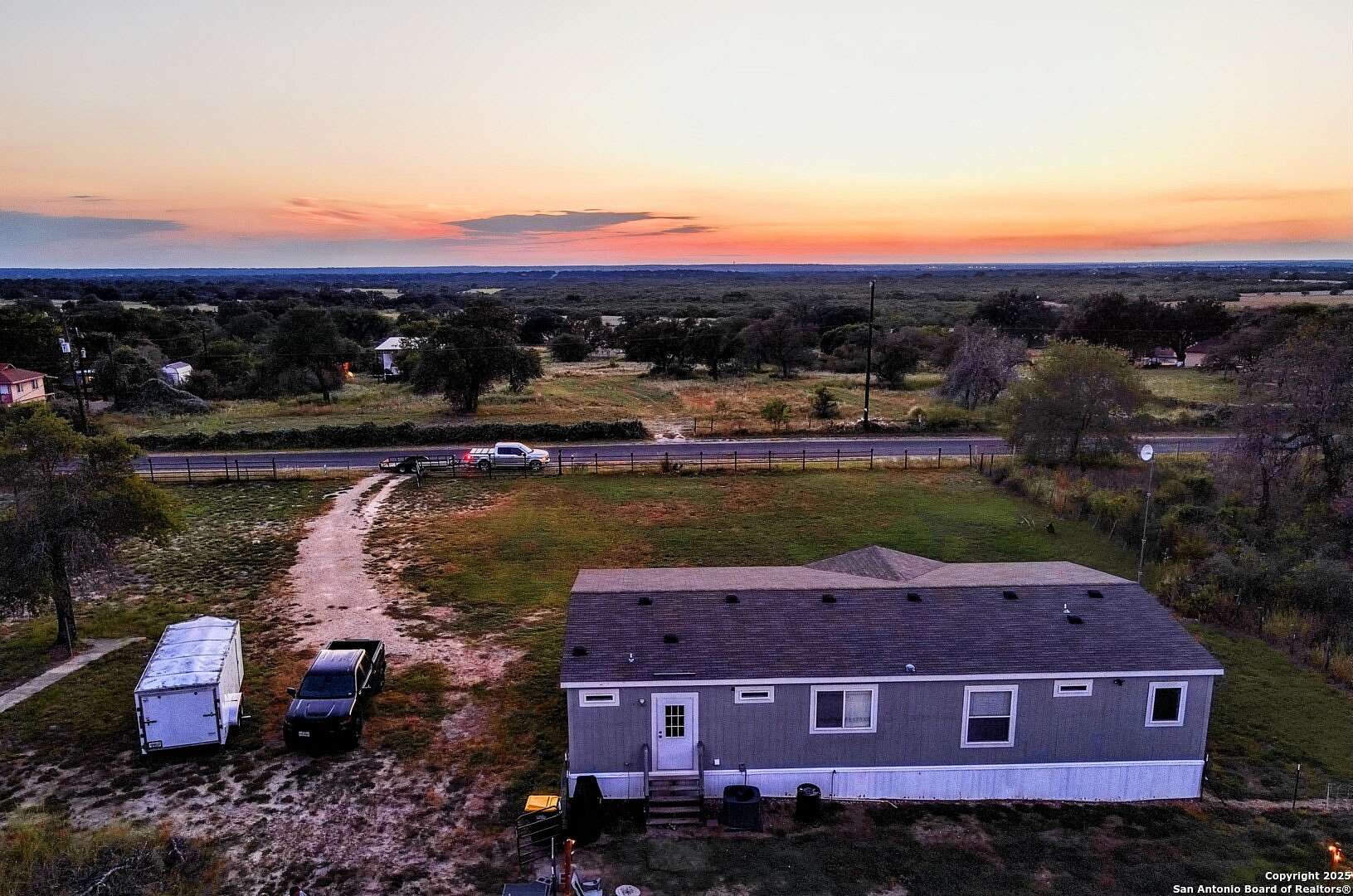 10.2 Acres of Land with Home for Sale in Somerset, Texas