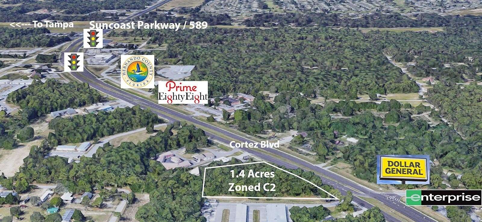 1.42 Acres of Commercial Land for Sale in Brooksville, Florida