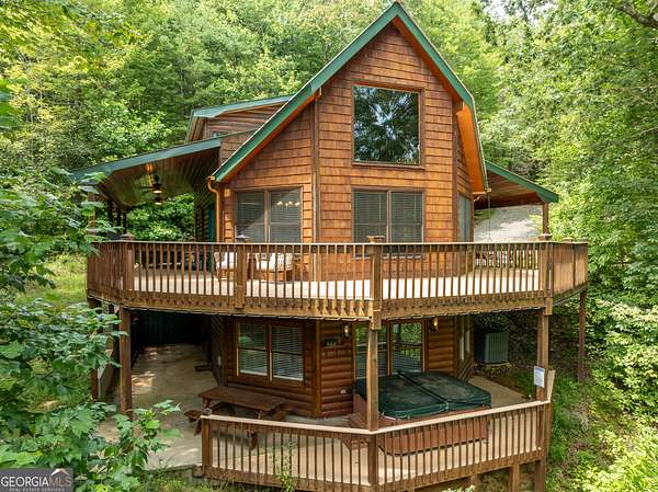 3.8 Acres of Residential Land with Home for Sale in Cherry Log, Georgia