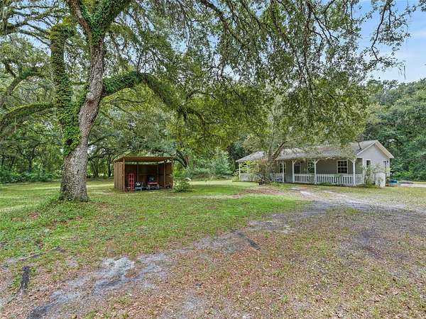 10.3 Acres of Land with Home for Sale in Bushnell, Florida