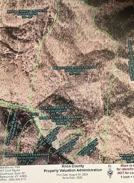 123 Acres of Land for Sale in Barbourville, Kentucky