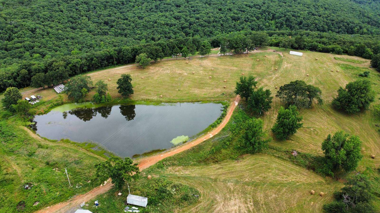 20 Acres of Recreational Land & Farm for Sale in Mountainburg, Arkansas