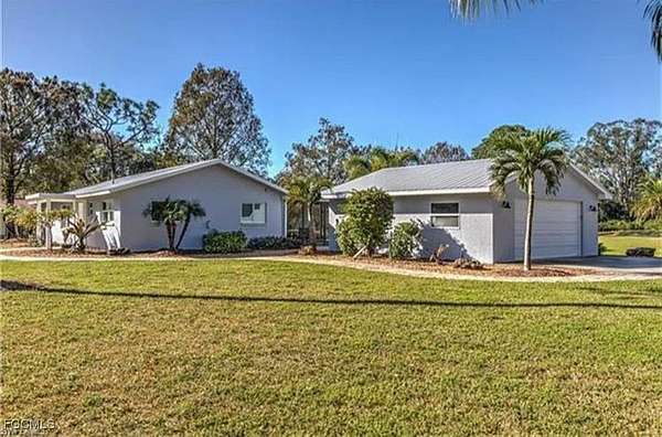 5 Acres of Residential Land with Home for Lease in North Fort Myers, Florida
