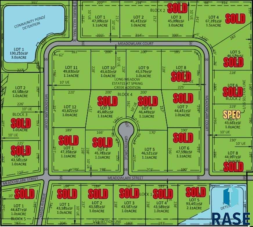 1 Acre of Residential Land for Sale in Harrisburg, South Dakota