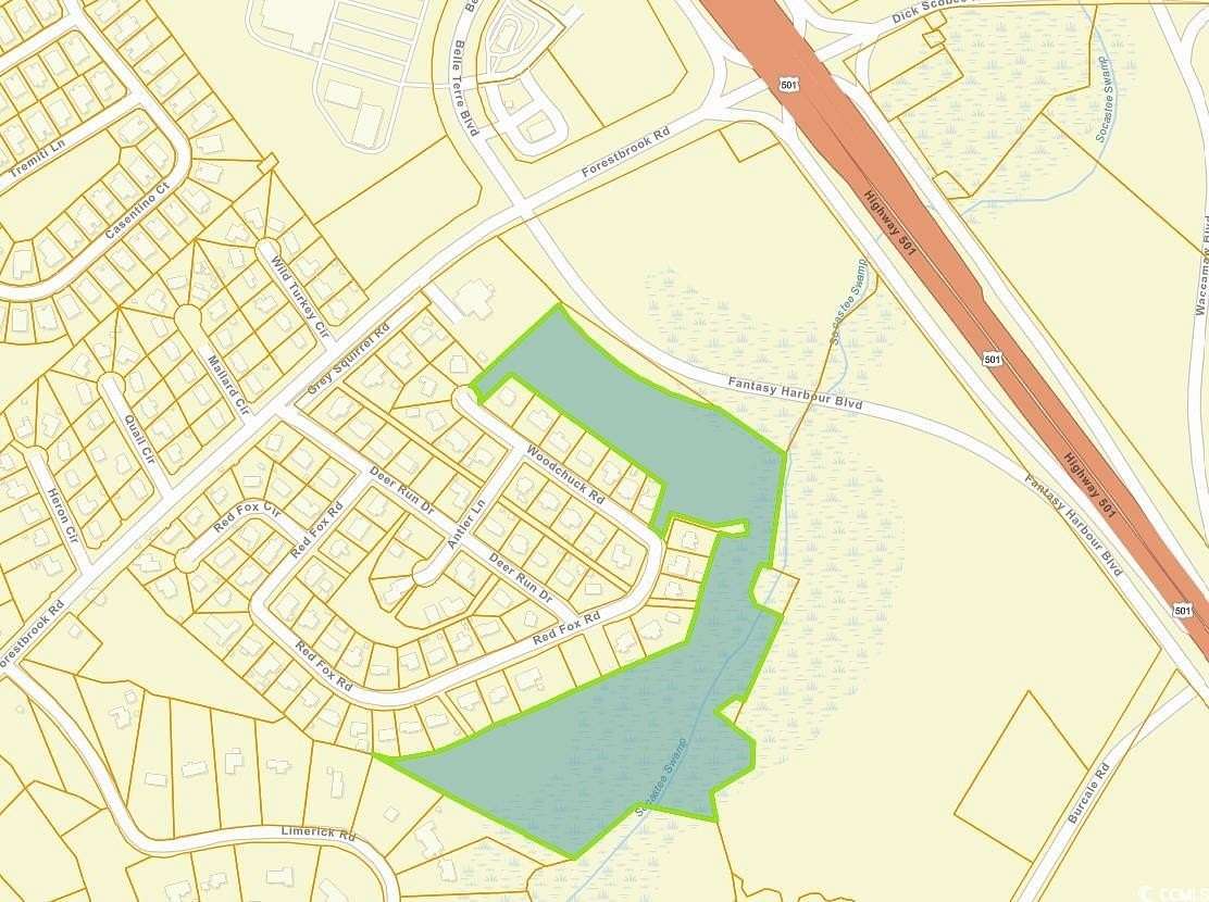 15.6 Acres of Land for Sale in Myrtle Beach, South Carolina