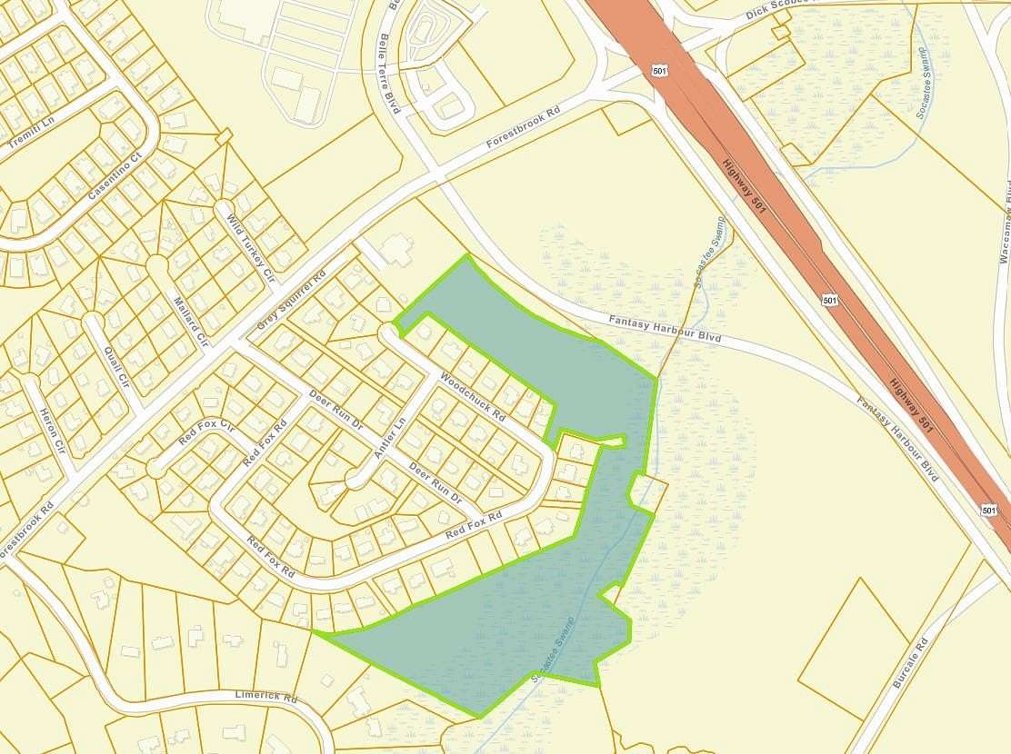 15.6 Acres of Land for Sale in Myrtle Beach, South Carolina