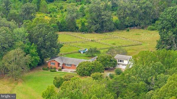 69 Acres of Agricultural Land with Home for Sale in Fredericksburg, Virginia