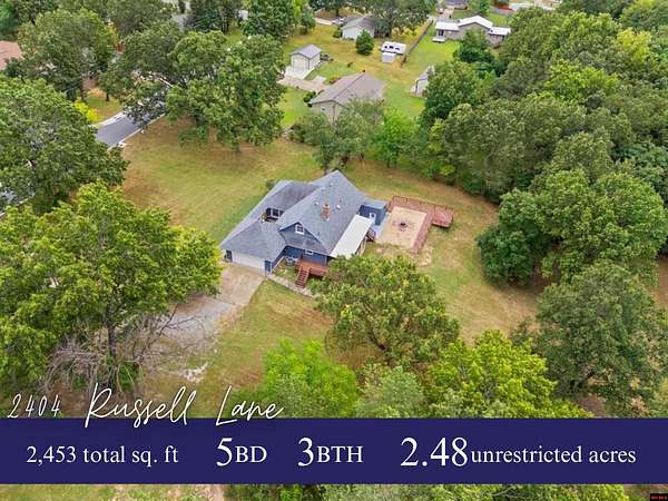 2.48 Acres of Land with Home for Sale in Mountain Home, Arkansas