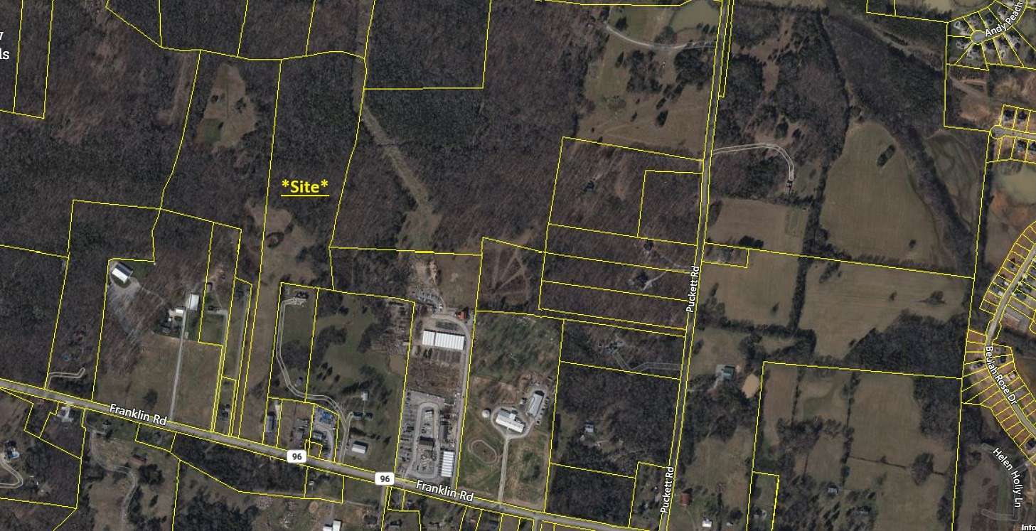 25.4 Acres of Land for Sale in Murfreesboro, Tennessee