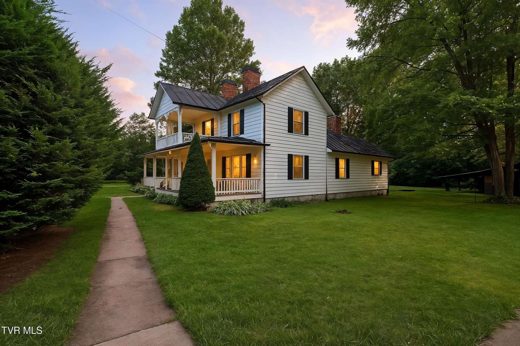 3.68 Acres of Residential Land with Home for Sale in Mountain City, Tennessee