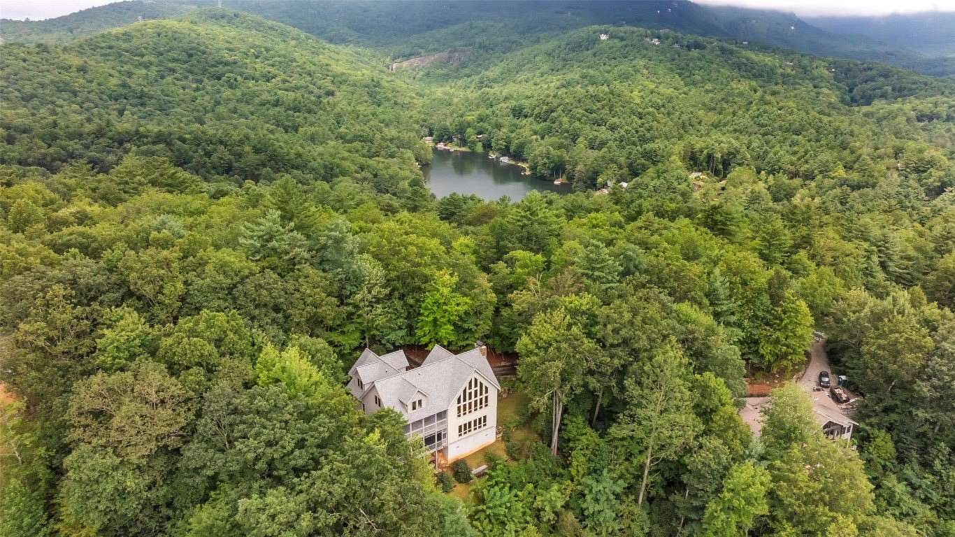 1.5 Acres of Residential Land with Home for Sale in Lake Toxaway, North Carolina