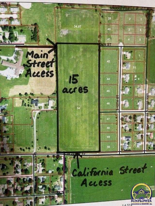 15 Acres of Land for Sale in Osage City, Kansas