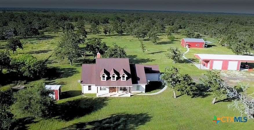 19.7 Acres of Land with Home for Sale in Goliad, Texas