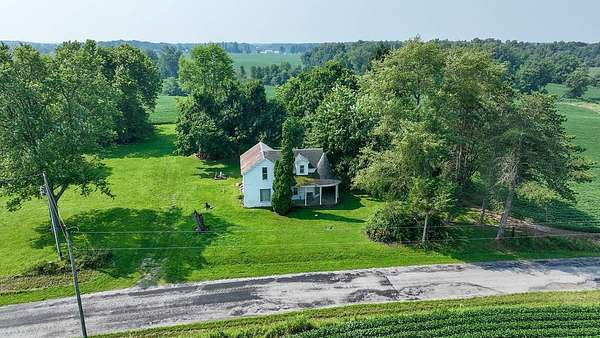 101 Acres of Land with Home for Auction in Kimmell, Indiana
