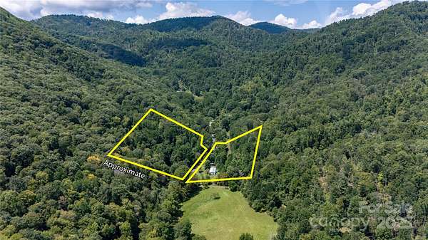 8.17 Acres of Residential Land with Home for Sale in Green Mountain, North Carolina