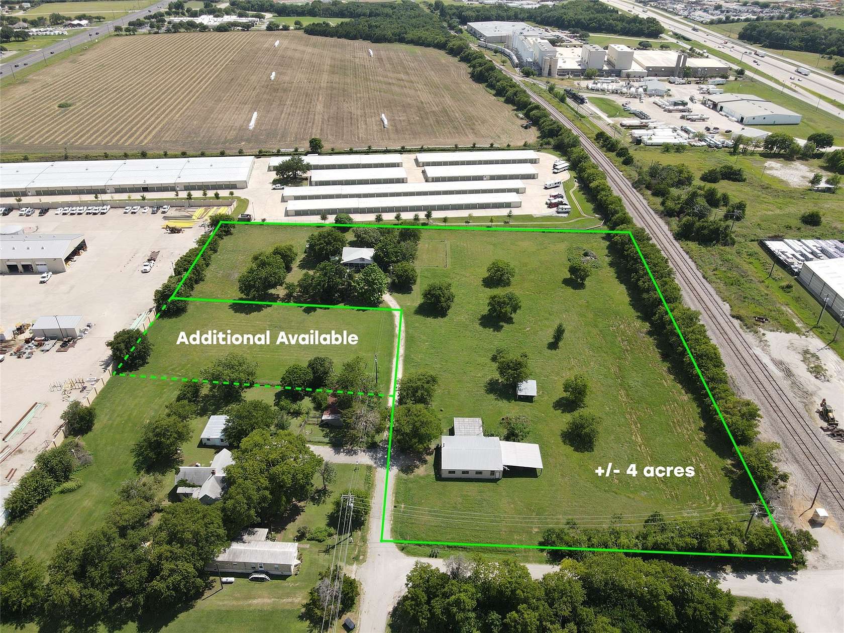 4 Acres of Mixed-Use Land for Sale in Waxahachie, Texas