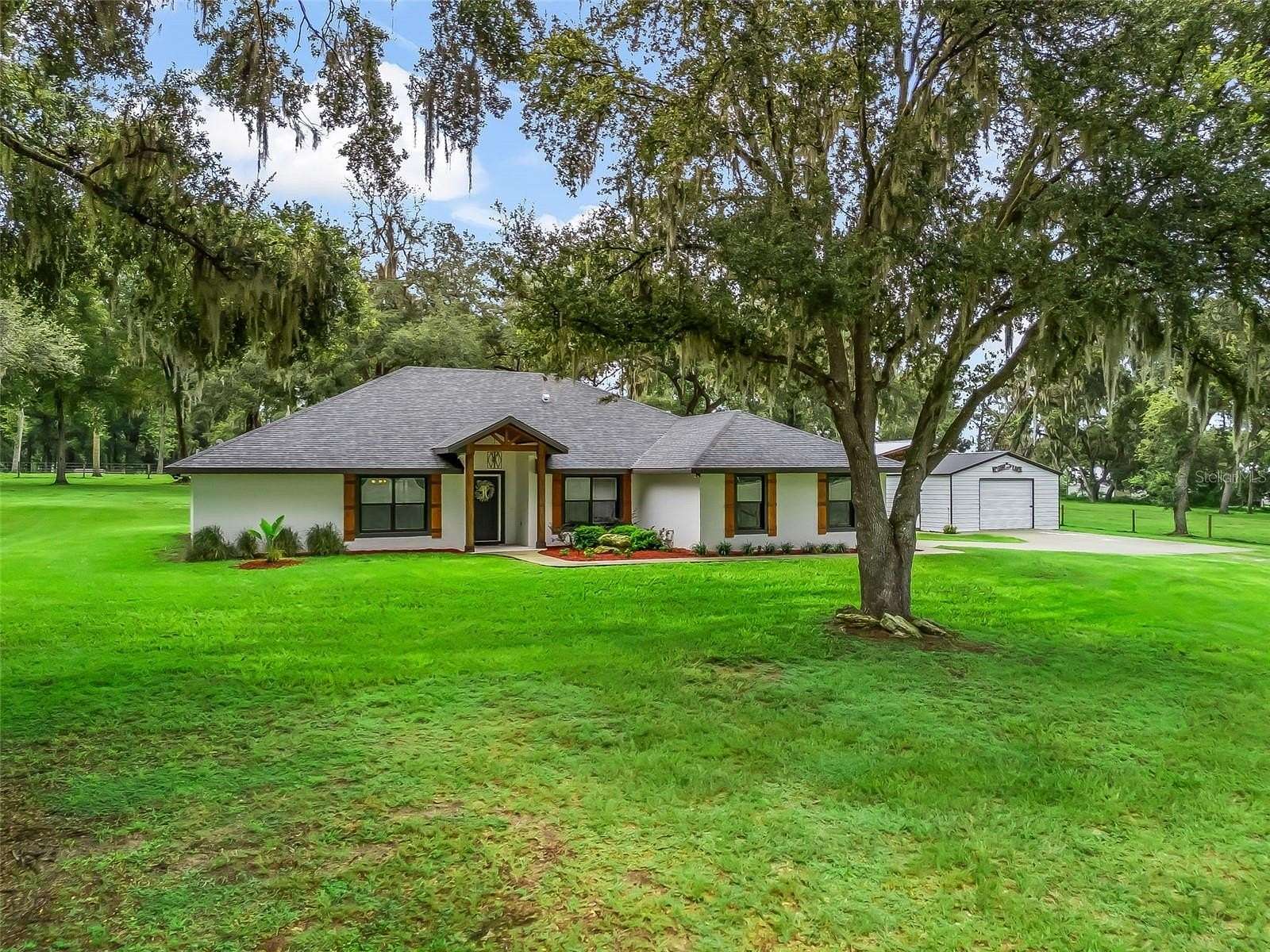 24.5 Acres of Agricultural Land with Home for Sale in Bushnell, Florida