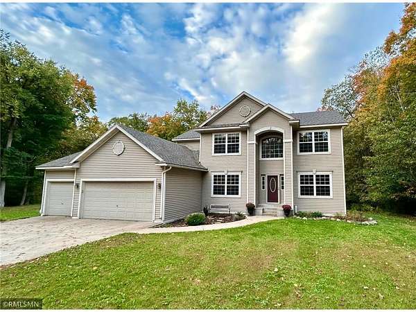 10.5 Acres of Recreational Land with Home for Sale in Milaca, Minnesota