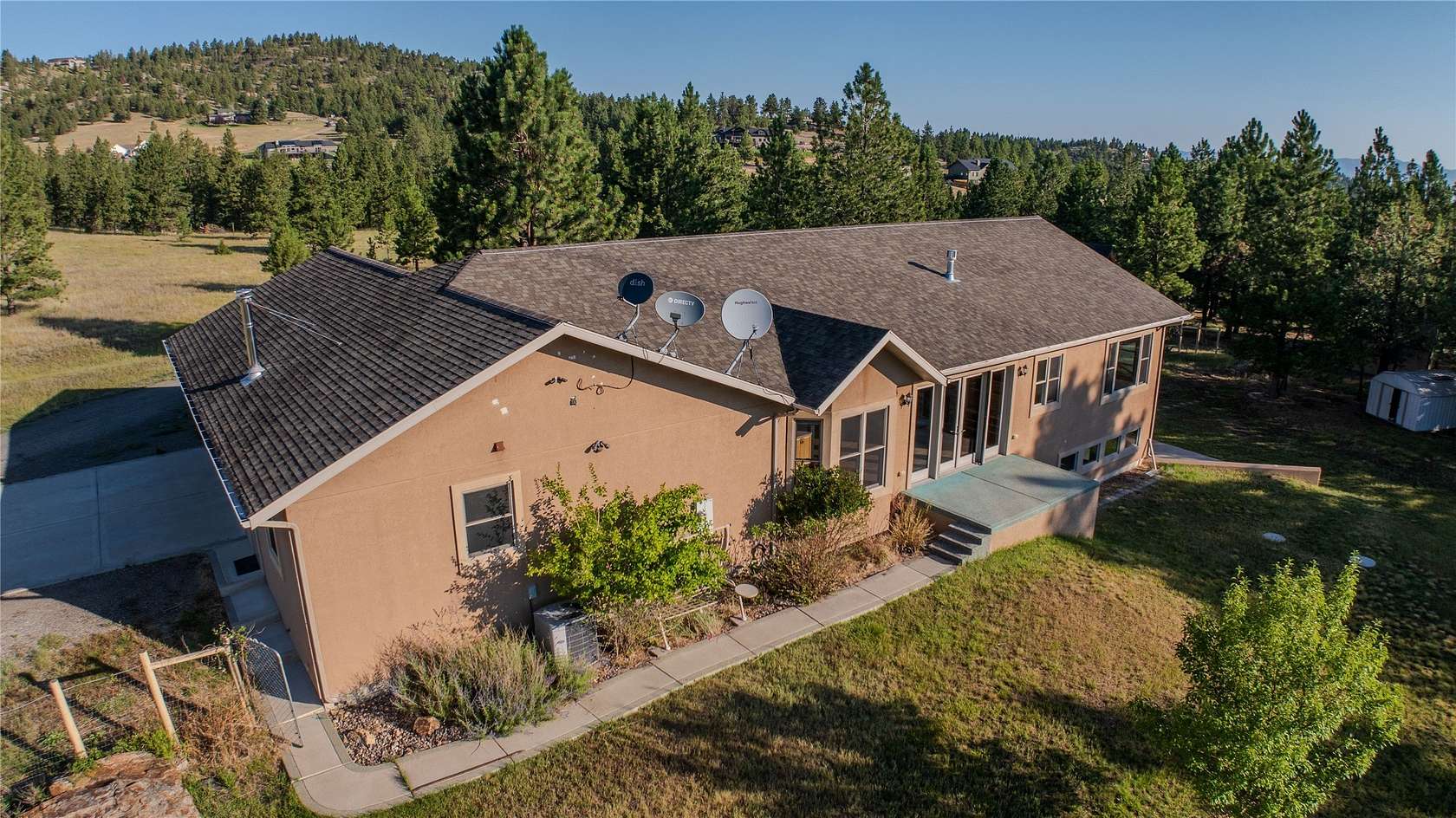 4 Acres of Residential Land with Home for Sale in Clancy, Montana