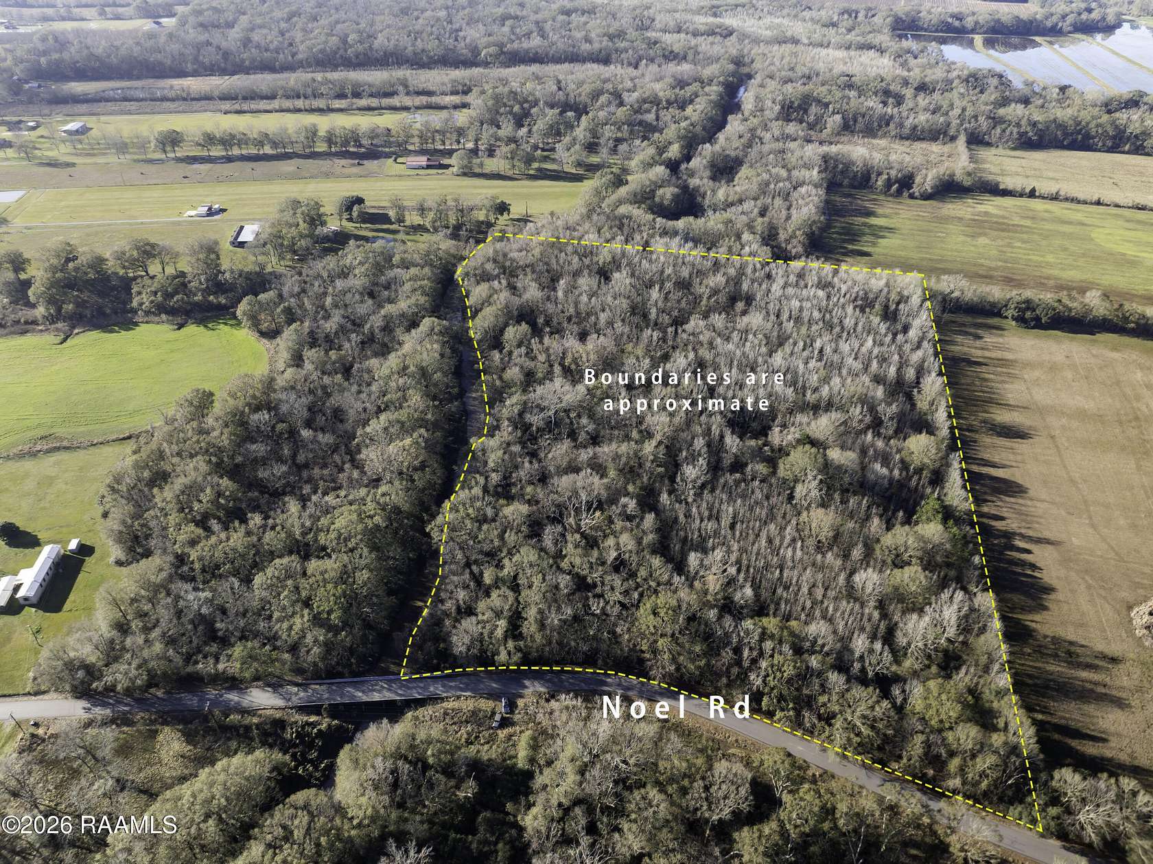 11.9 Acres of Recreational & Residential Land for Sale in Church Point, Louisiana