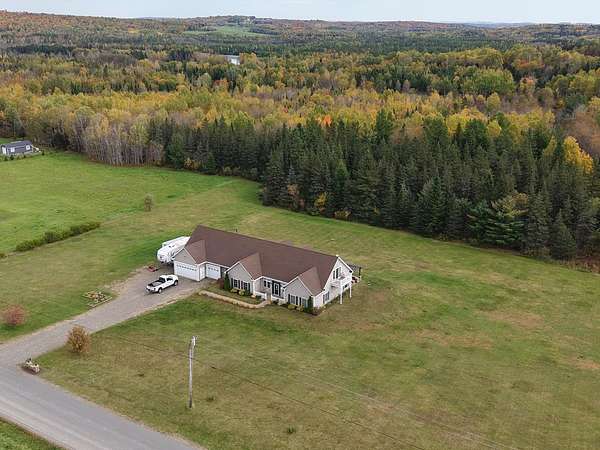 10.7 Acres of Land with Home for Sale in Mapleton, Maine