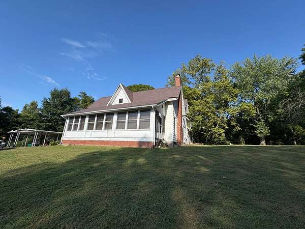6.32 Acres of Land with Home for Sale in Lawrenceville, Illinois