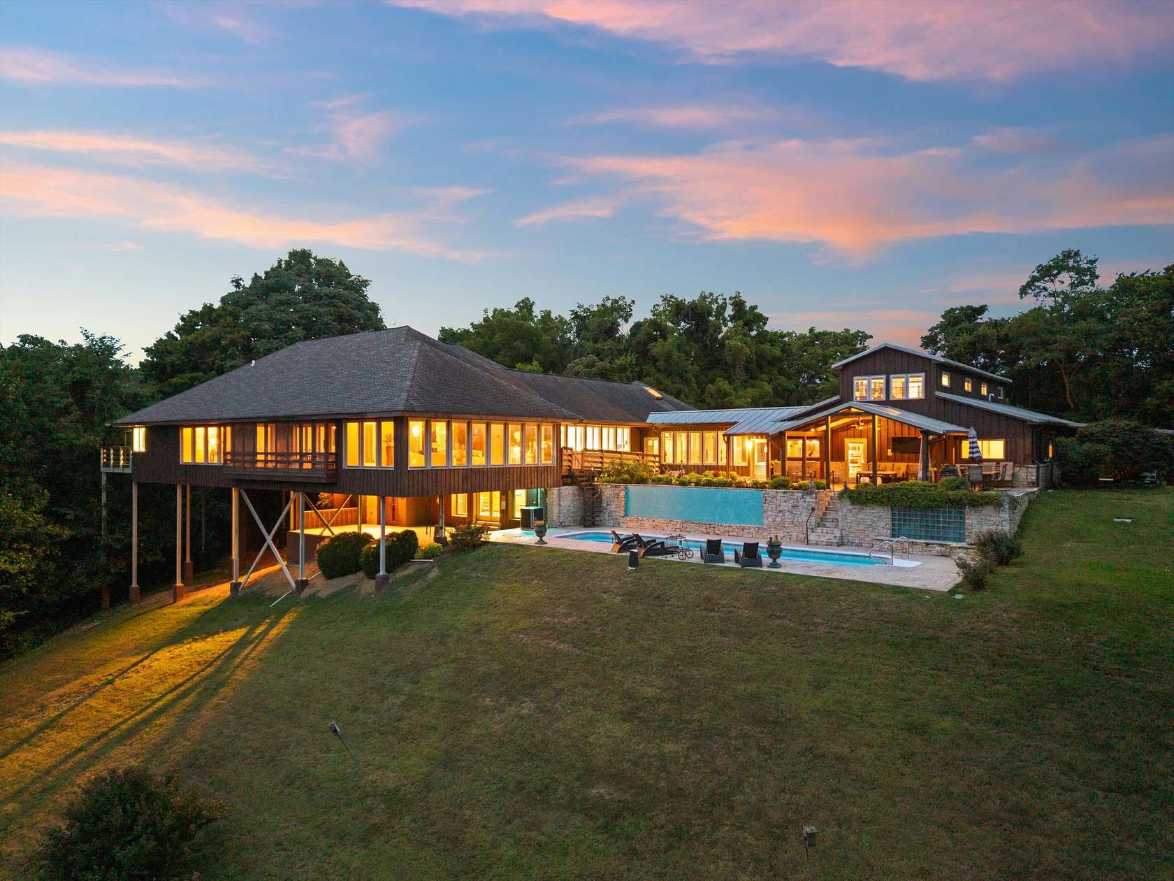 33.7 Acres of Recreational Land with Home for Sale in Goodlettsville, Tennessee