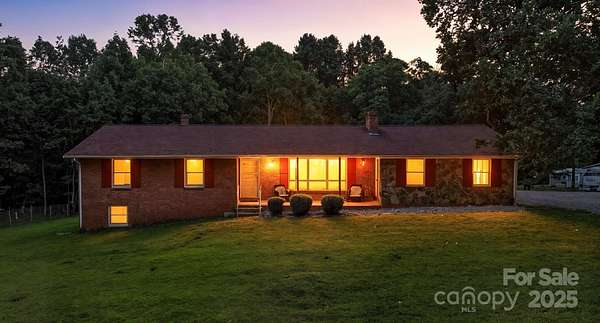 3 Acres of Residential Land with Home for Sale in Taylorsville, North Carolina