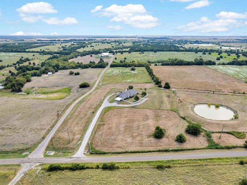 11.8 Acres of Land with Home for Sale in Leonard, Texas