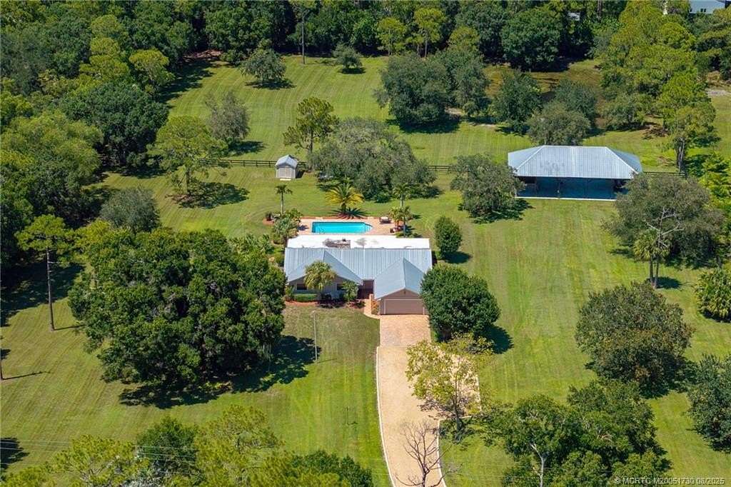 5 Acres of Land with Home for Sale in Palm City, Florida