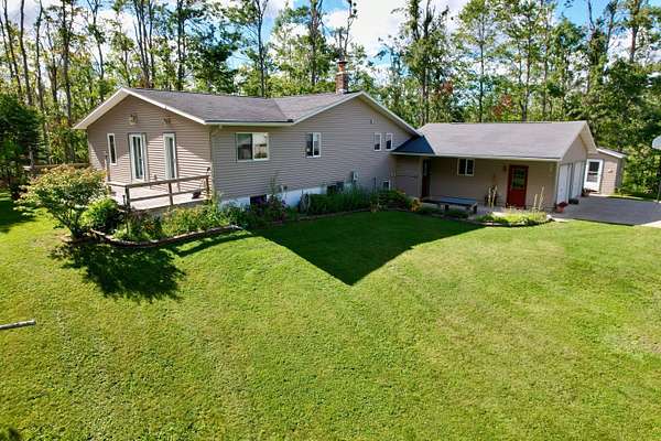 40 Acres of Agricultural Land with Home for Sale in Gaylord, Michigan