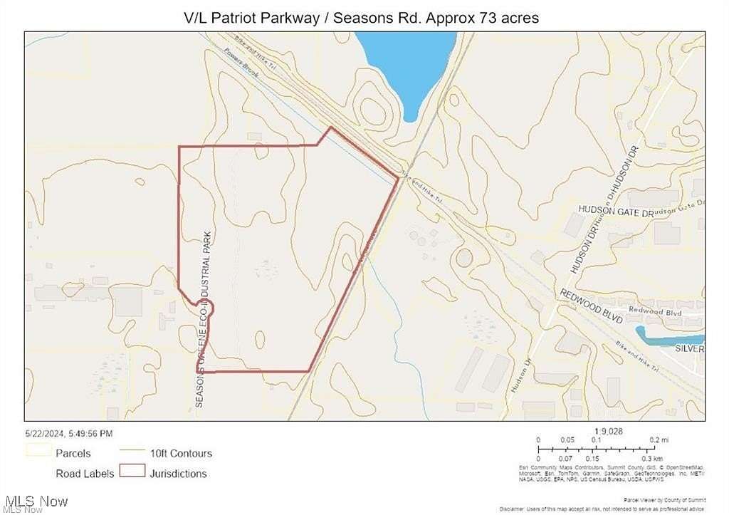 73.2 Acres of Land for Sale in Hudson, Ohio