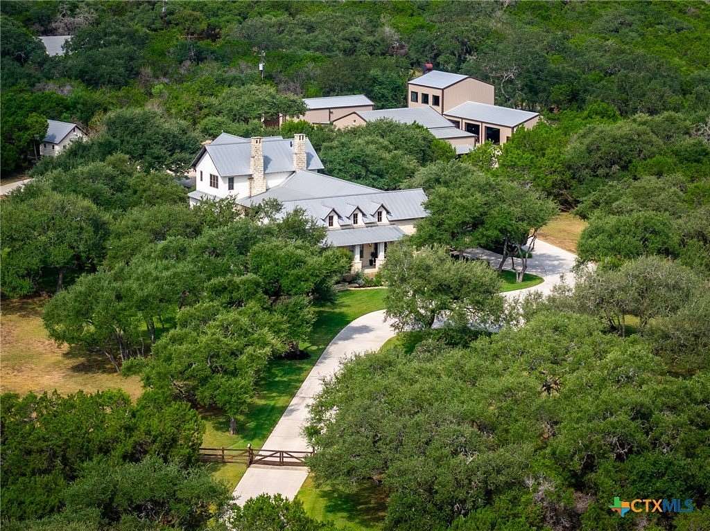 19.6 Acres of Land with Home for Sale in New Braunfels, Texas