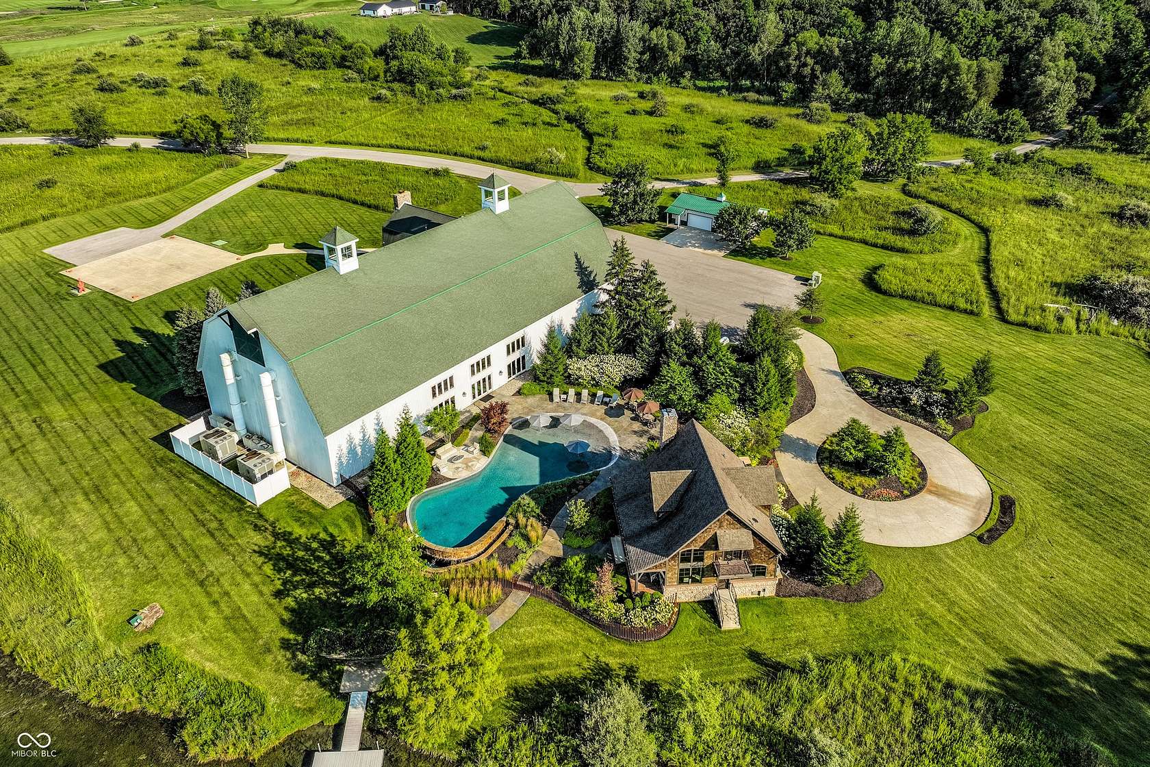 72.4 Acres of Improved Recreational Land for Sale in Culver, Indiana