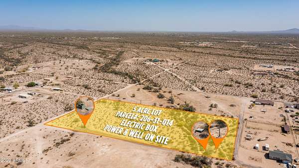 5 Acres of Residential Land for Sale in Florence, Arizona