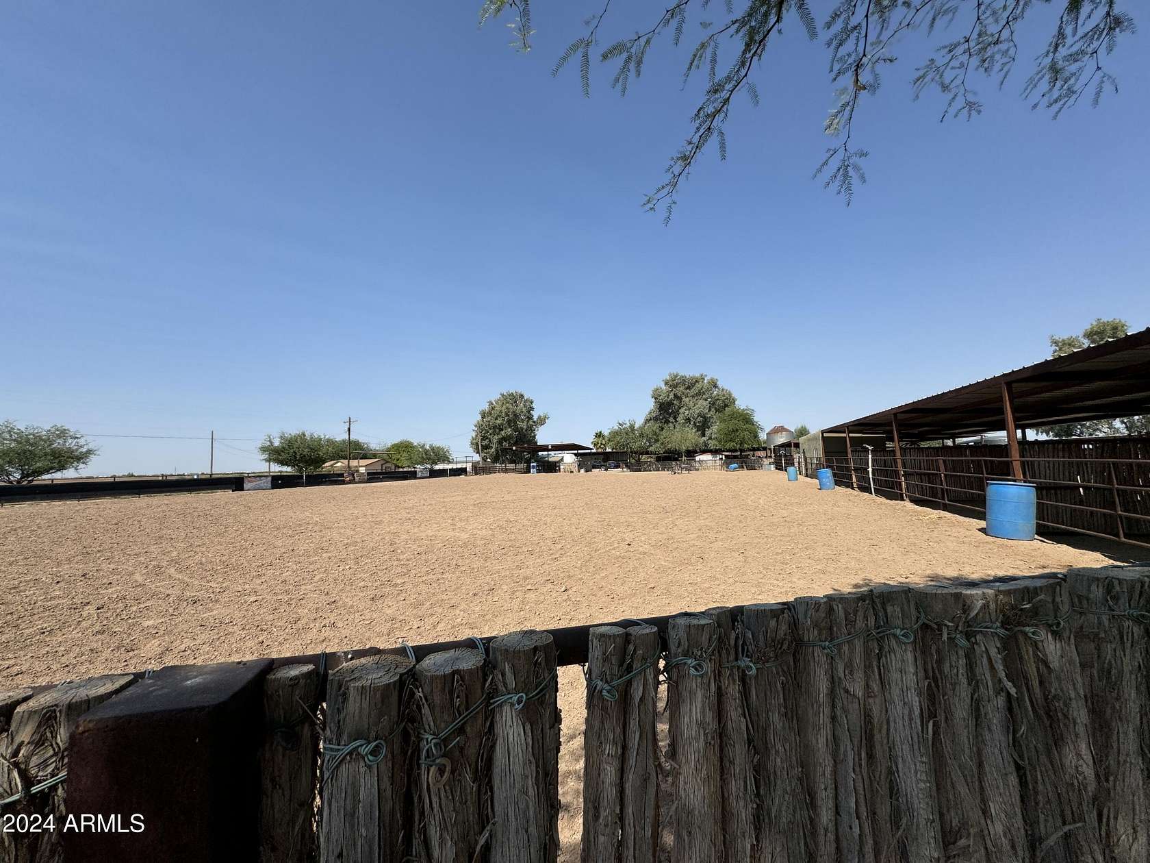 3.1 Acres of Land with Home for Sale in Coolidge, Arizona