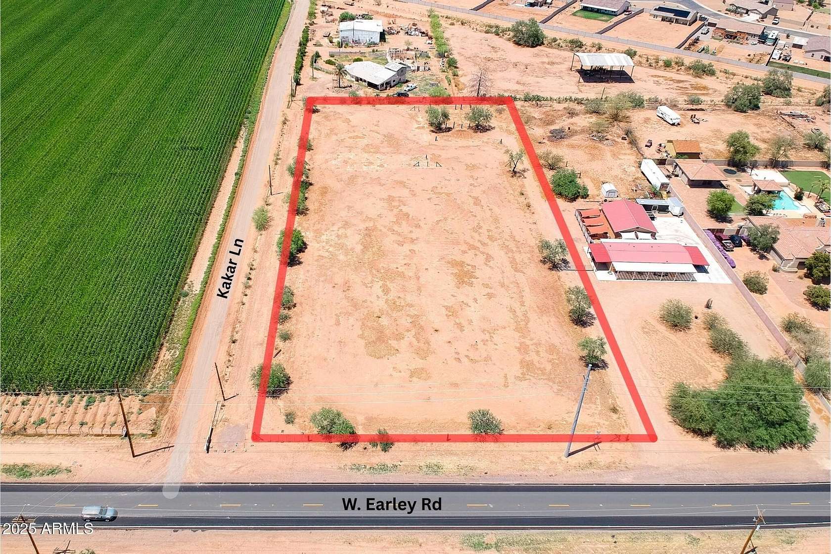 2.63 Acres of Residential Land for Sale in Casa Grande, Arizona