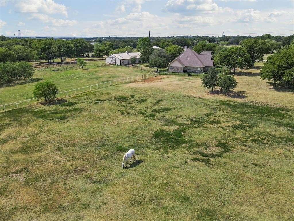 8.12 Acres of Land with Home for Sale in Aubrey, Texas