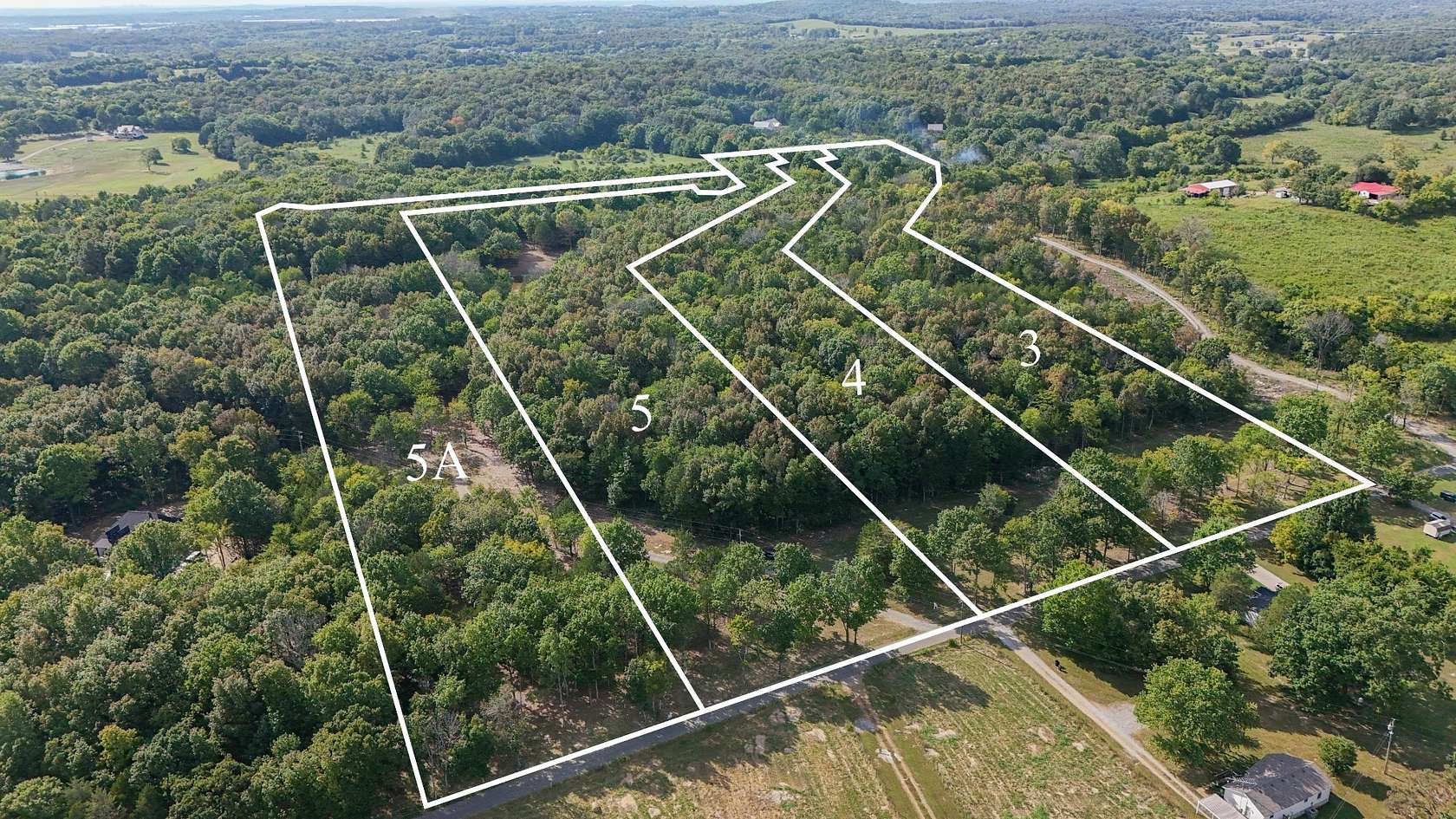 26.8 Acres of Recreational & Residential Land for Sale in Lebanon, Tennessee
