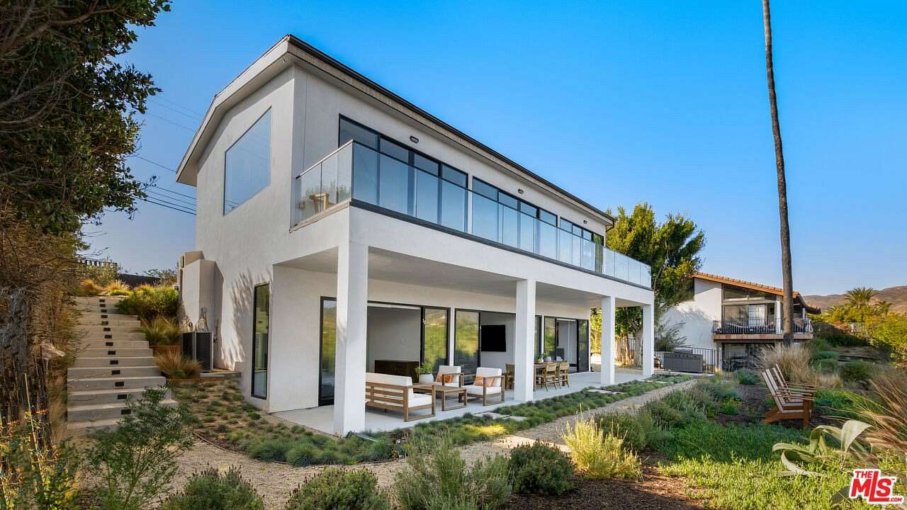 1.56 Acres of Residential Land with Home for Lease in Malibu, California