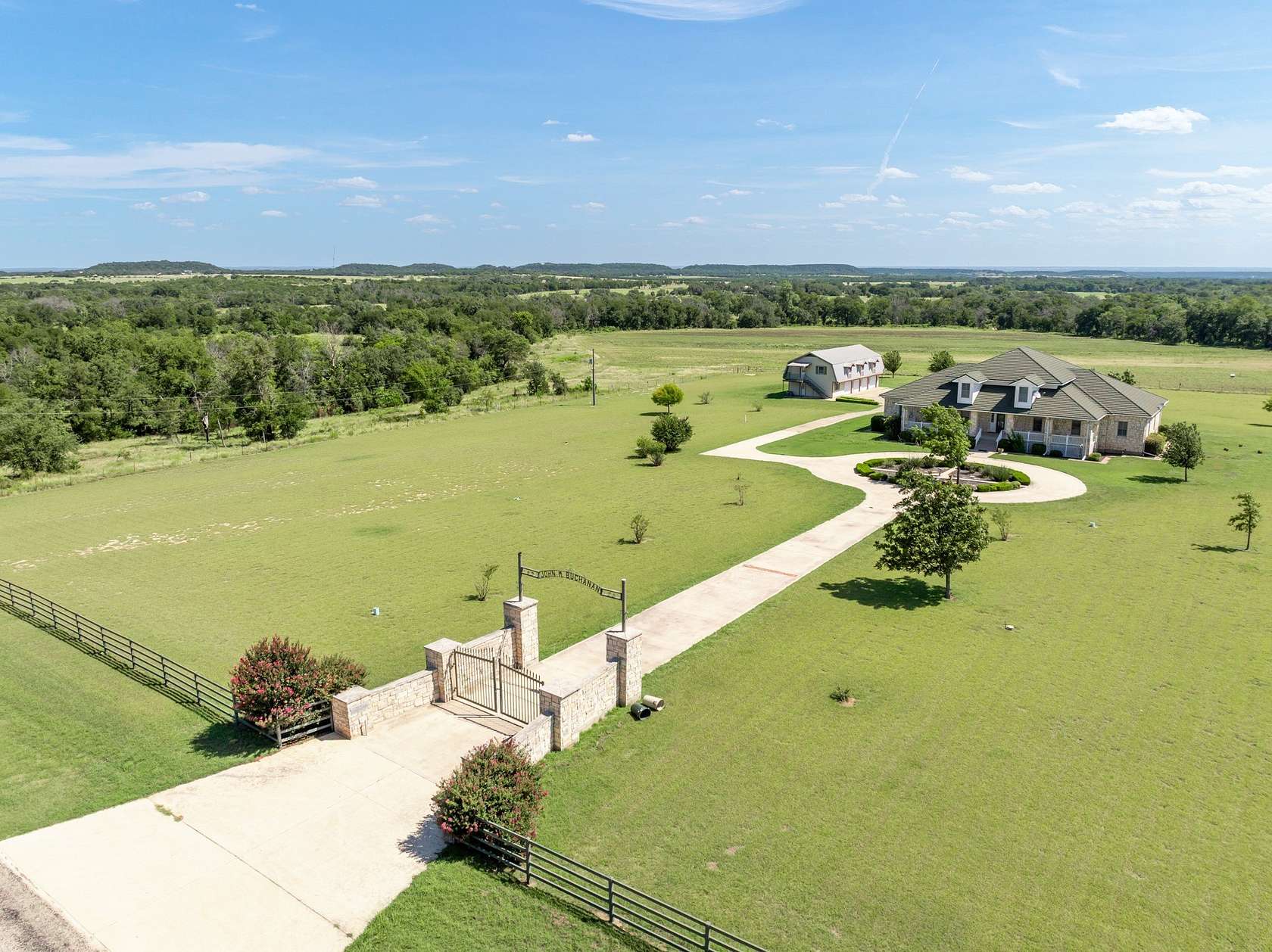 7 Acres of Land with Home for Sale in Clifton, Texas