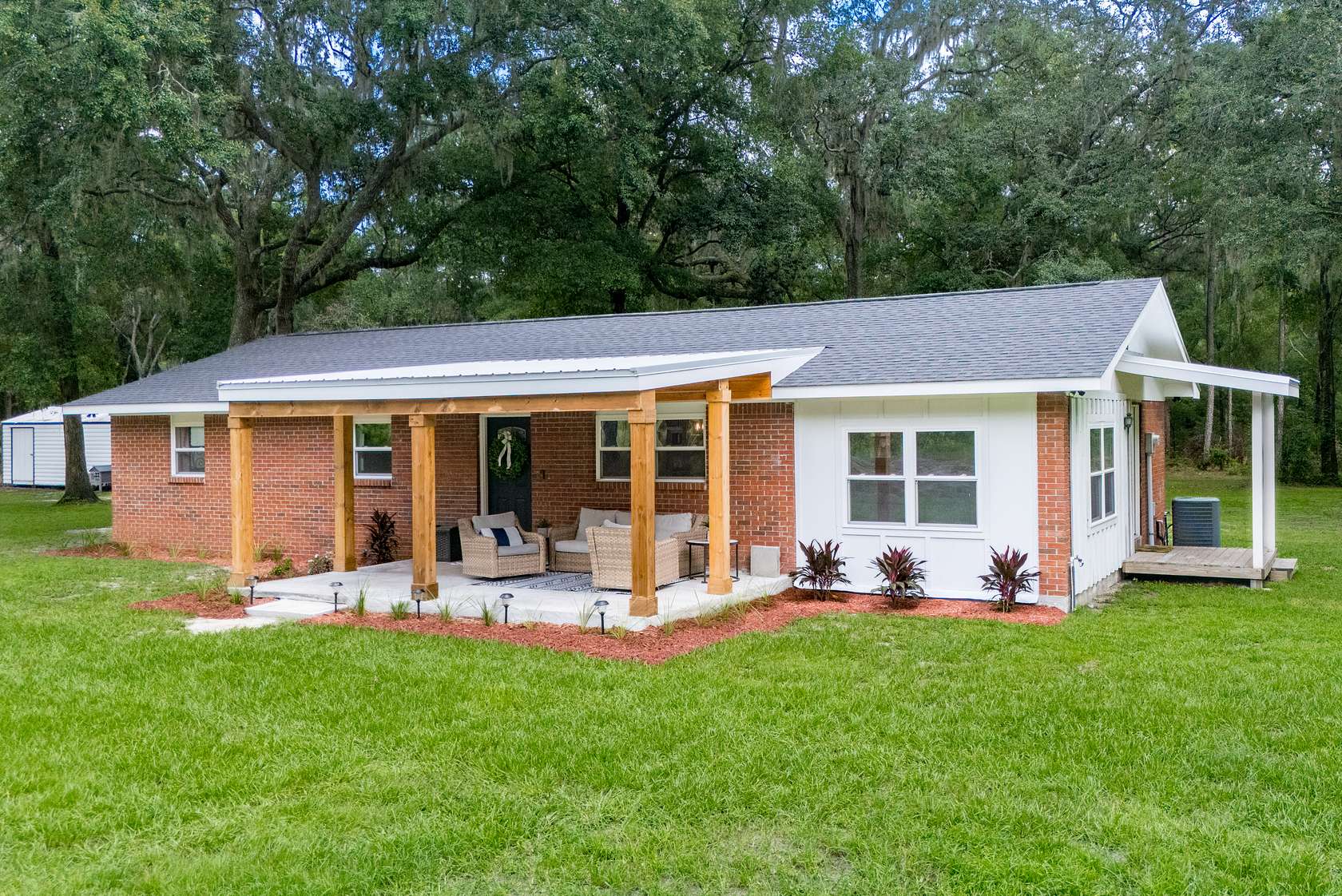 10 Acres of Land with Home for Sale in Brooker, Florida