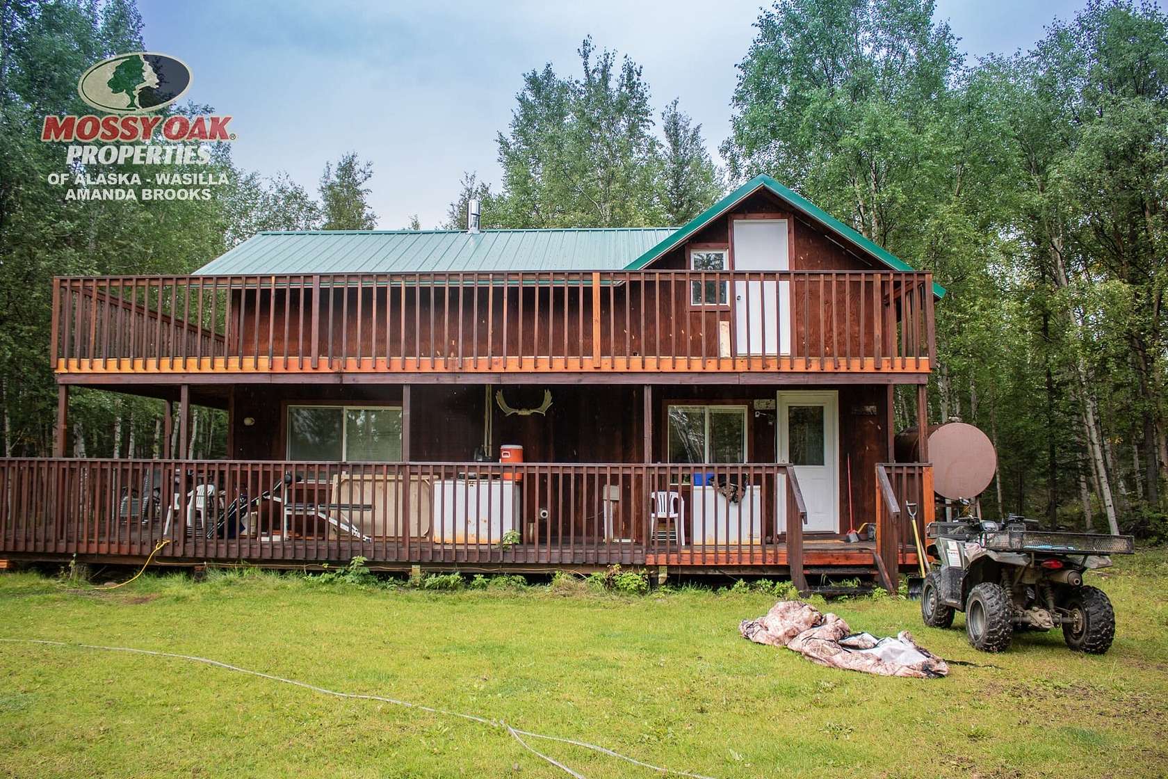 22.5 Acres of Recreational Land with Home for Sale in Ferry, Alaska