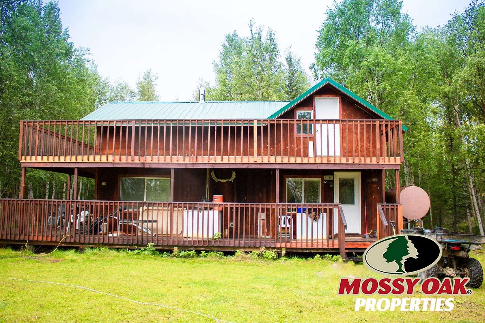 22.5 Acres of Recreational Land with Home for Sale in Ferry, Alaska
