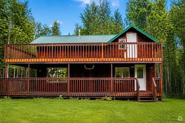 22.5 Acres of Recreational Land with Home for Sale in Ferry, Alaska