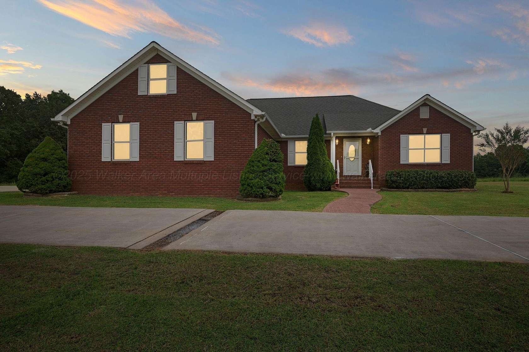 20.5 Acres of Land with Home for Sale in Arley, Alabama