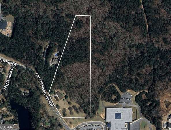 10.2 Acres of Land with Home for Sale in Acworth, Georgia