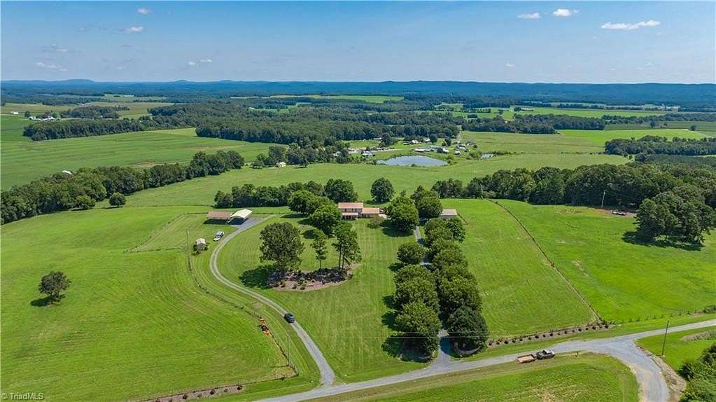 33.4 Acres of Land with Home for Sale in Denton, North Carolina