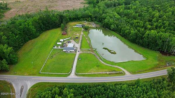 9.5 Acres of Land with Home for Sale in Halifax, North Carolina